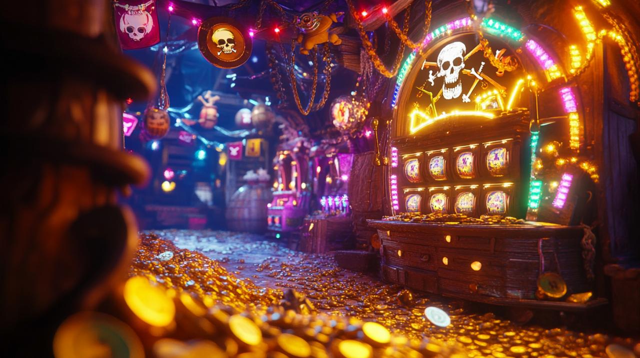 Découvrez l&rsquo;univers captivant des machines à sous pirates avec des gains impressionnants